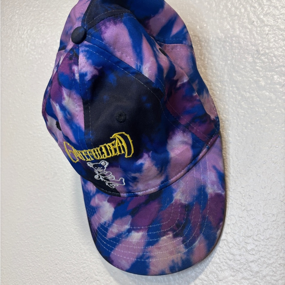 Tie-Dye Grateful Dead Baseball Cap - Picture 3 of 5